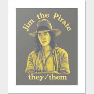 Jim The Pirate (They/Them) - Our Flag Means Death Posters and Art